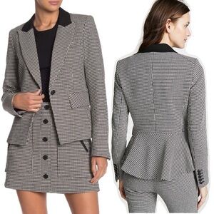 Veronica Beard Airlie Dickey blazer. Houndstooth size 10